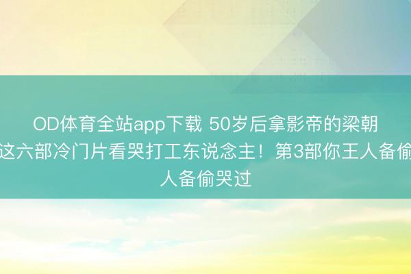 OD体育全站app下载 50岁后拿影帝的梁朝伟，这六部冷门片看哭打工东说念主！第3部你王人备偷哭过